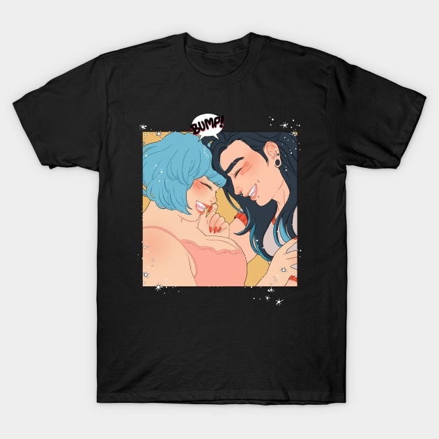 Bump! T-Shirt by Munrou